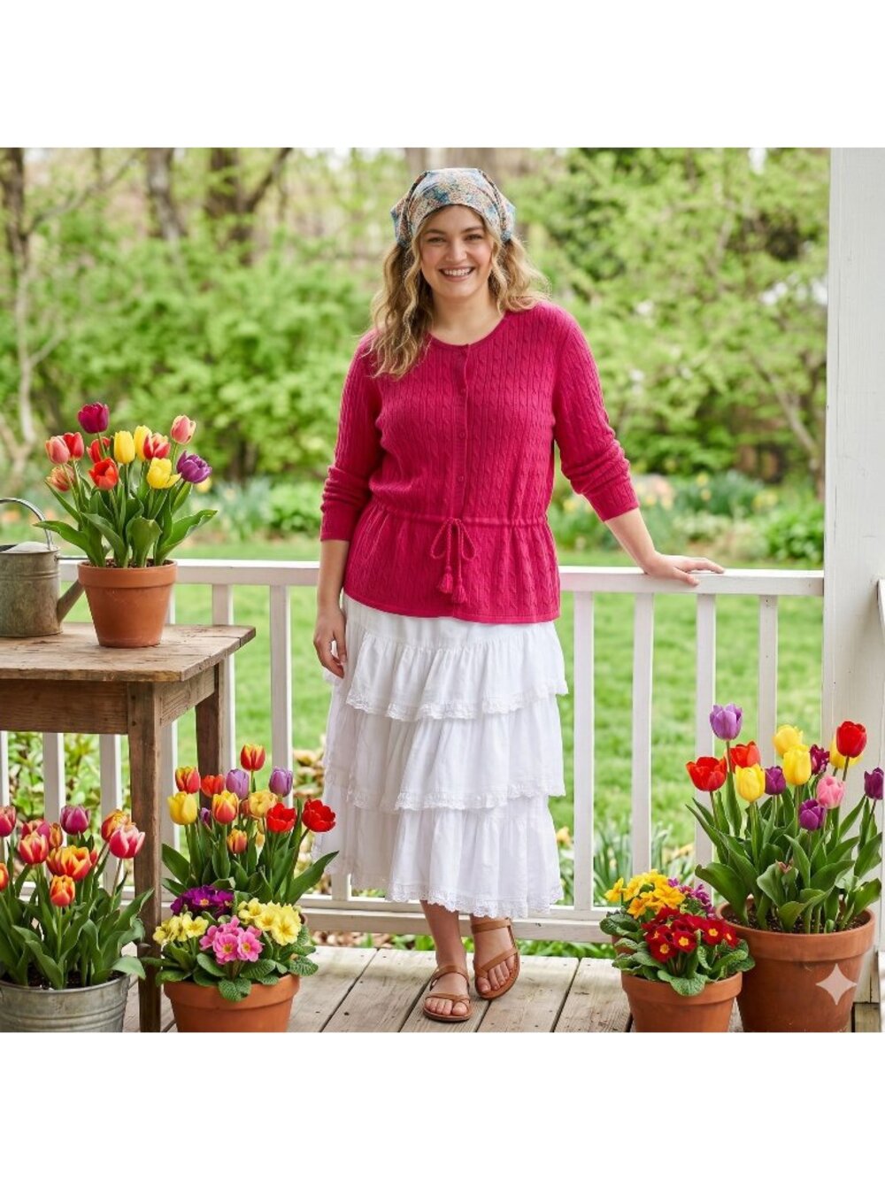 Gudrun Sjoden 10 Colors Cardigan XXL Pink Peplum Drawstring Boho Lagenlook Artis